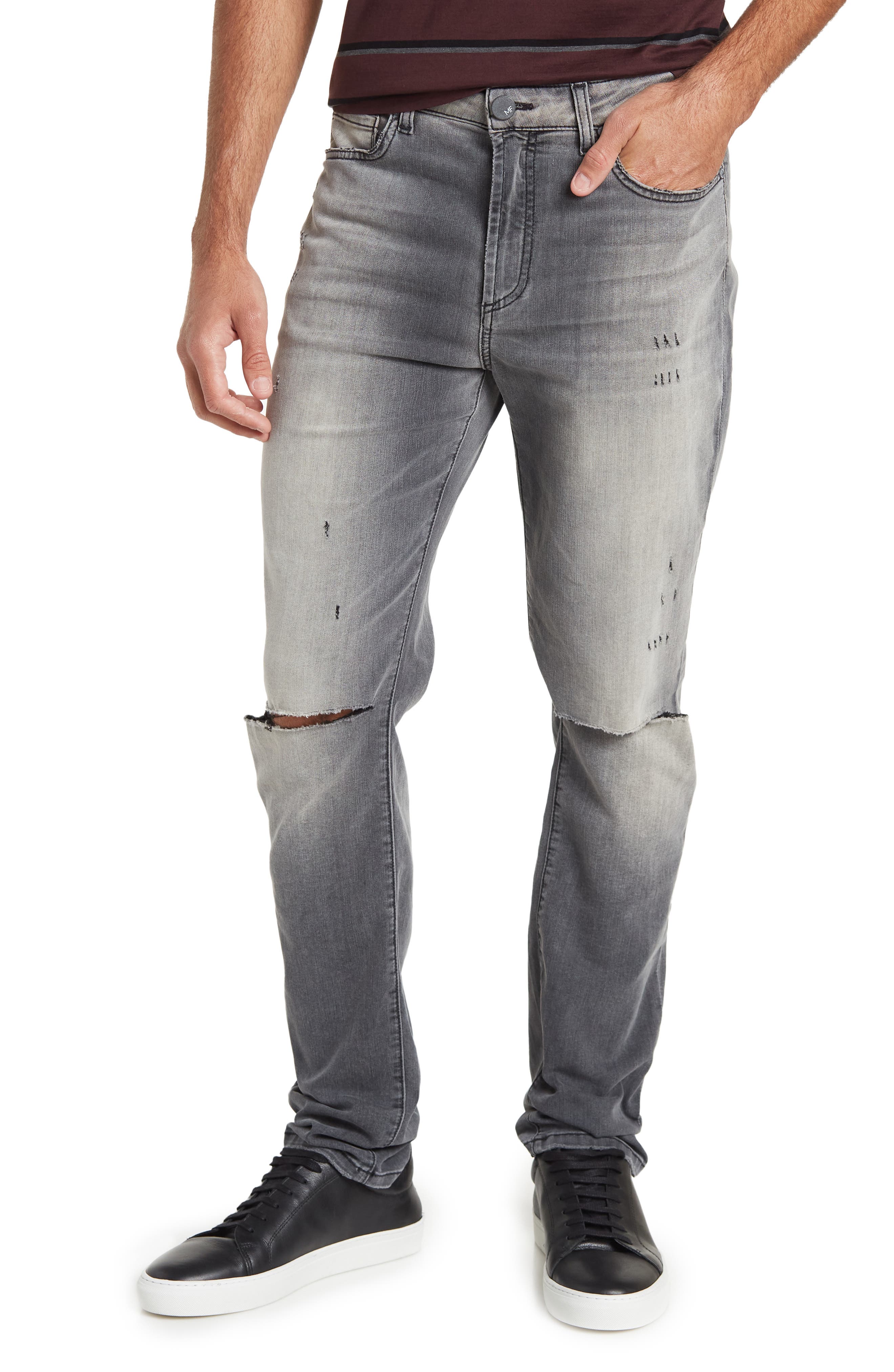 Monfrère Brando Distressed Slim Fit Jeans (Men) | Nordstromrack