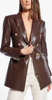 AS by DF Beck Recycled Leather Blazer