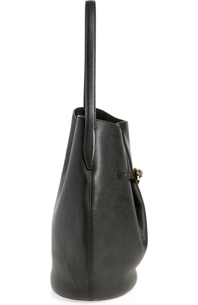 LIFFNER Large Belted Bucket Bag, Alternate, color, Black