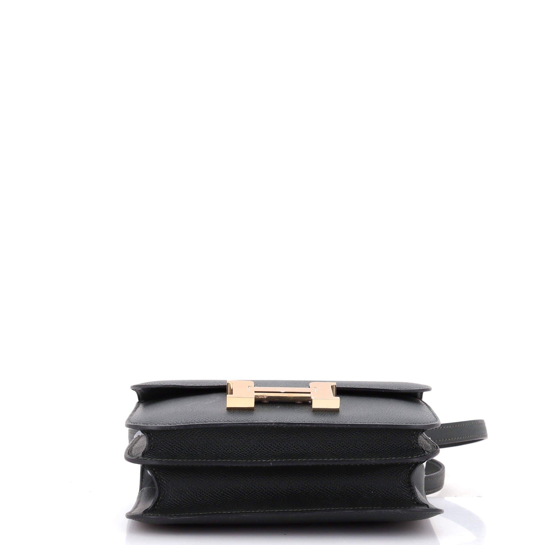 Pre-Owned Hermes Constance NM Bag Epsom 18, Alternate, color, Vert Fonce