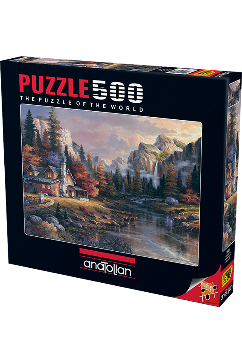 Home at Last 500 piece Jigsaw Puzzle for Adults, Main, color, Multicolor
