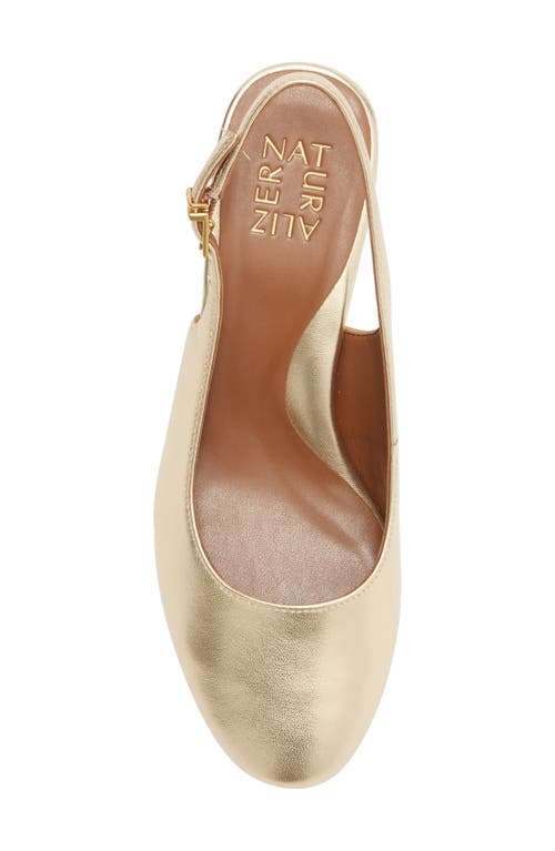 Naturalizer Lane Slingback Pump In Gold