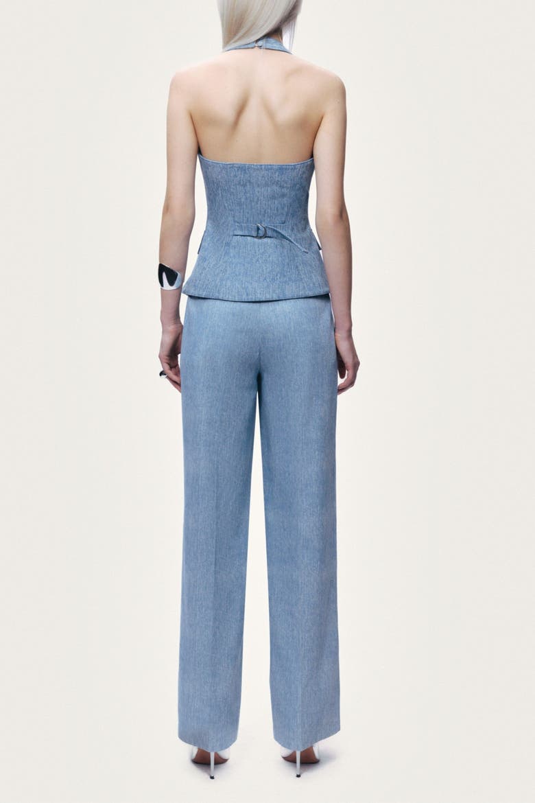 Wide Leg Trousers, Alternate, color, Blue