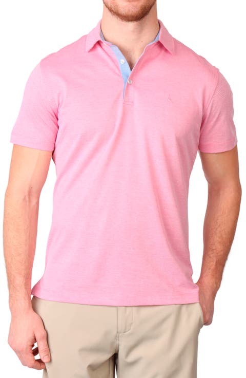 Twisted Yarn Dobby Twill Polo
