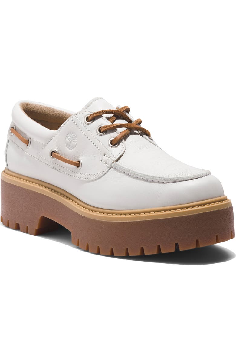 Timberland Stone Street Platform Boat Shoe, Main, color,