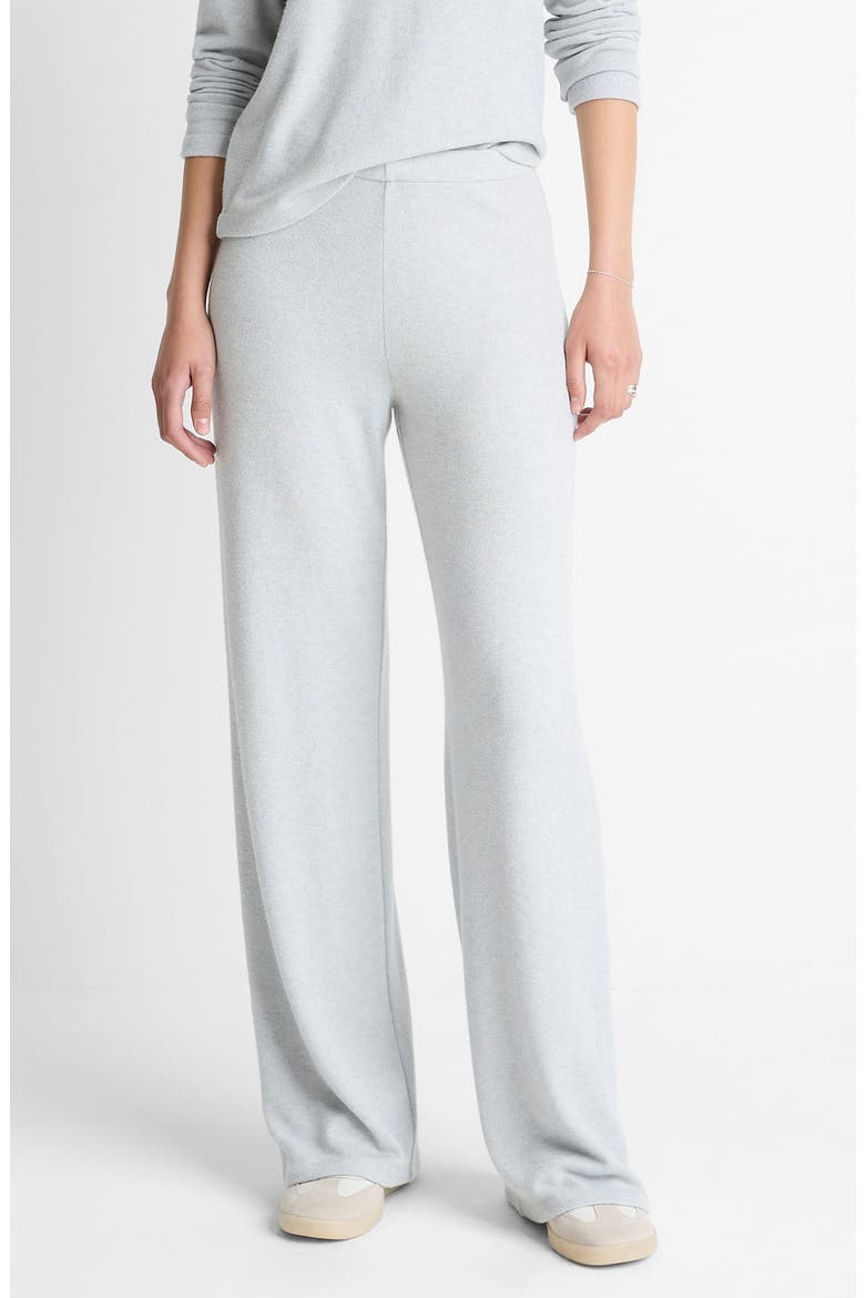 Cozy Wide Leg Pants, Main, color, HEATHER PALE GREY