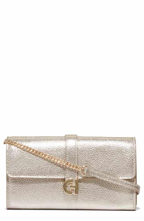 Cole Haan Pebble Leather Wallet on a Chain