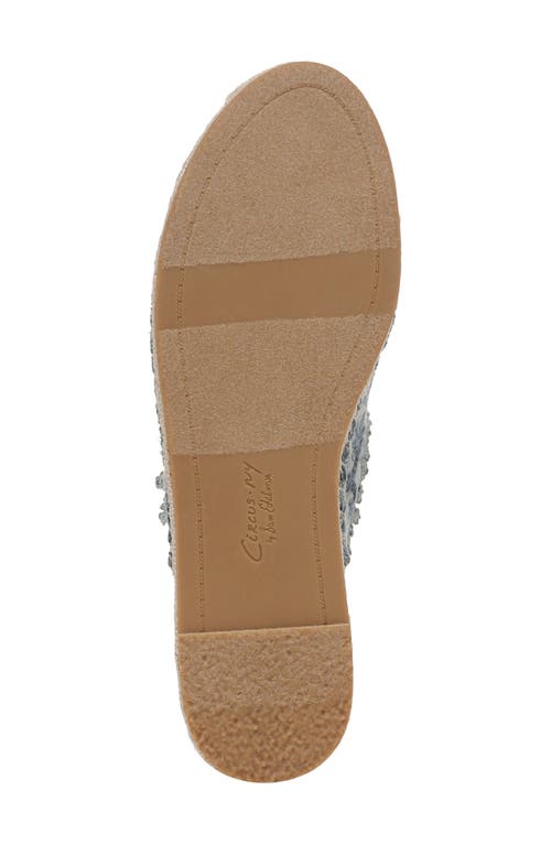 Circus Ny By Sam Edelman Mallory Ruffle Mule Slides In Tidal Teal