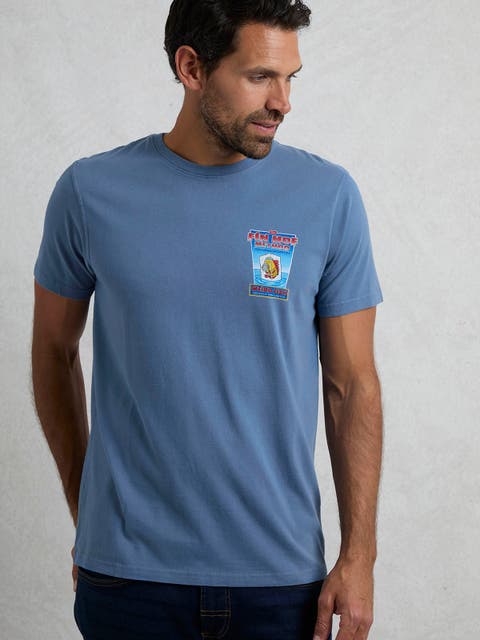 Fin Hof Back Print Artist T-Shirt
