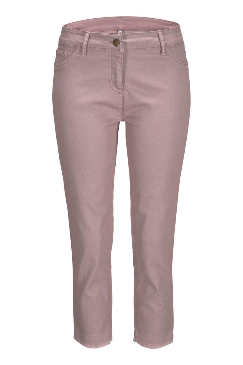Skinny Leg Cropped Pants, Alternate, color, Mauve
