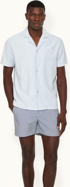 Orlebar Brown Howell Towelling Relaxed-Fit Shirt