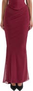 HOUSE OF CB Cassidy Ruched Maxi Skirt