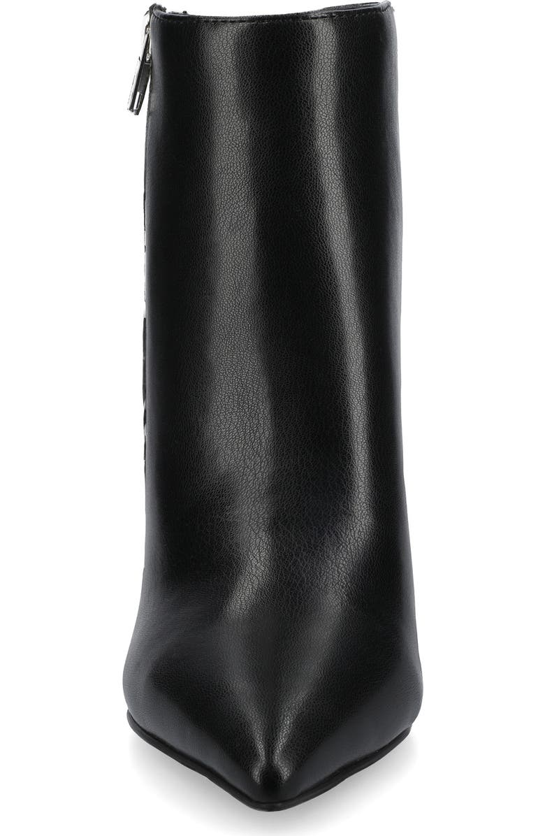 Journee Collection Leyna Zip Boot - Wide Width Available, Alternate, color, Black