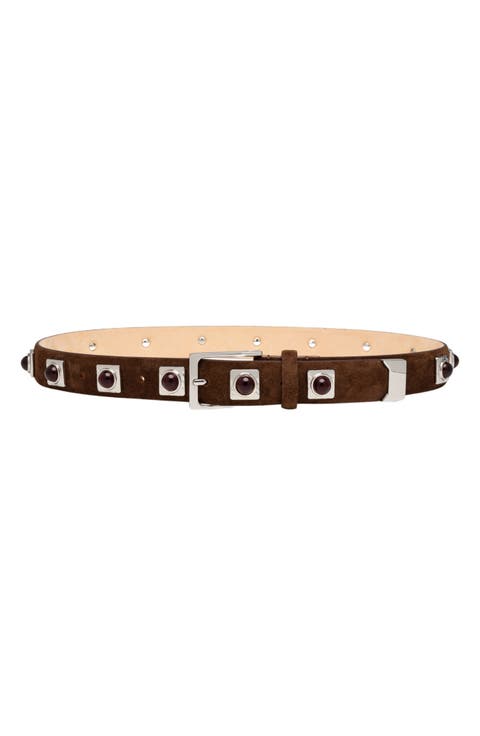 No. 2 Stud Leather Belt