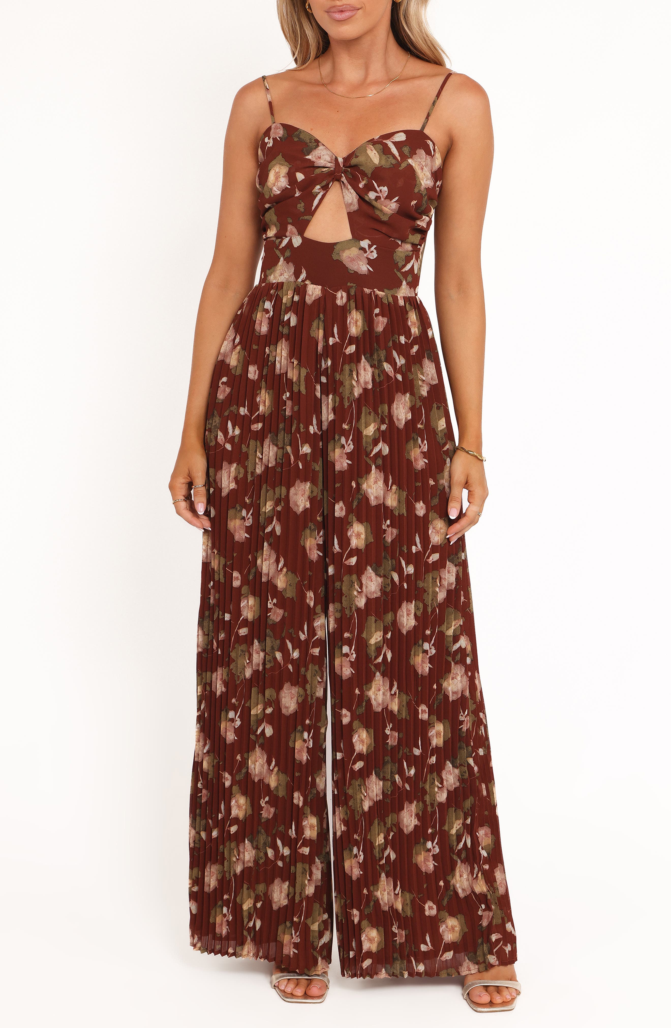 selected BROWN FLORAL