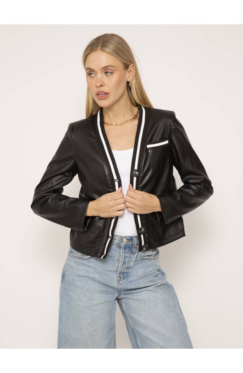 Central Park West Beatrix Vegan Jacket, Alternate, color, 