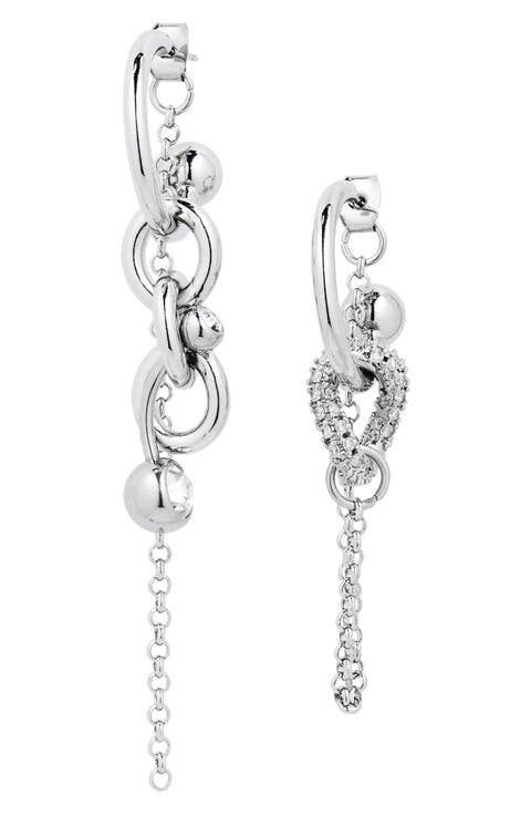 Abel Mismatched Hoop Earrings