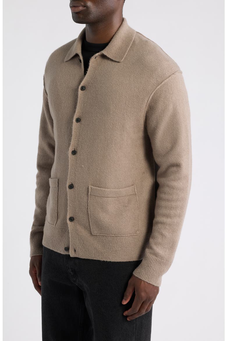 Knit Cardigan, Alternate, color, TAUPE