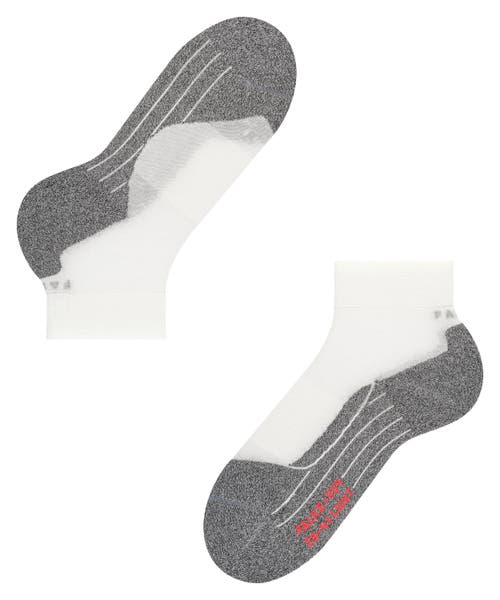 Falke Ru4 Light Performance Running Socks In Gray