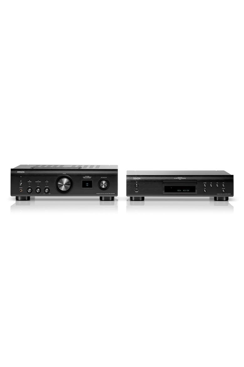 DCD-900NE CD Player and PMA-900HNE Integrated Network Amplifier, Alternate, color, Black