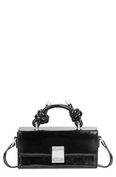 Mary Micro Crinkle Leather Crossbody Bag