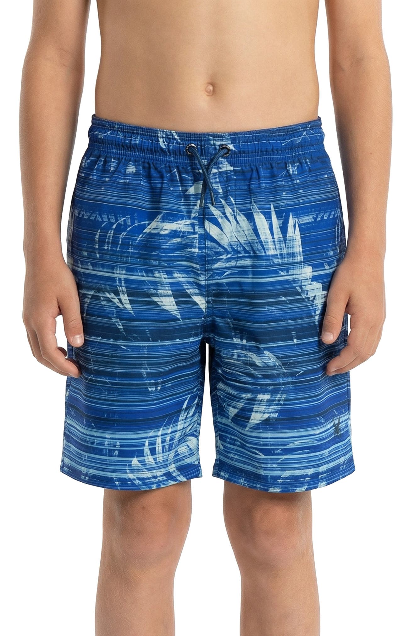 Spyder Kids' Sandstorm Palm Volley Swim Trunks