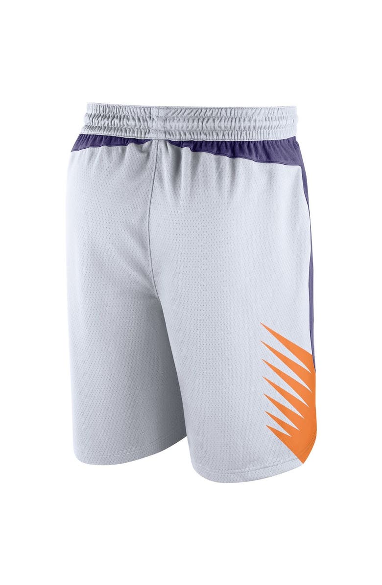 Nike Men's Nike White Phoenix Suns Association Edition Swingman Shorts, Alternate, color, White