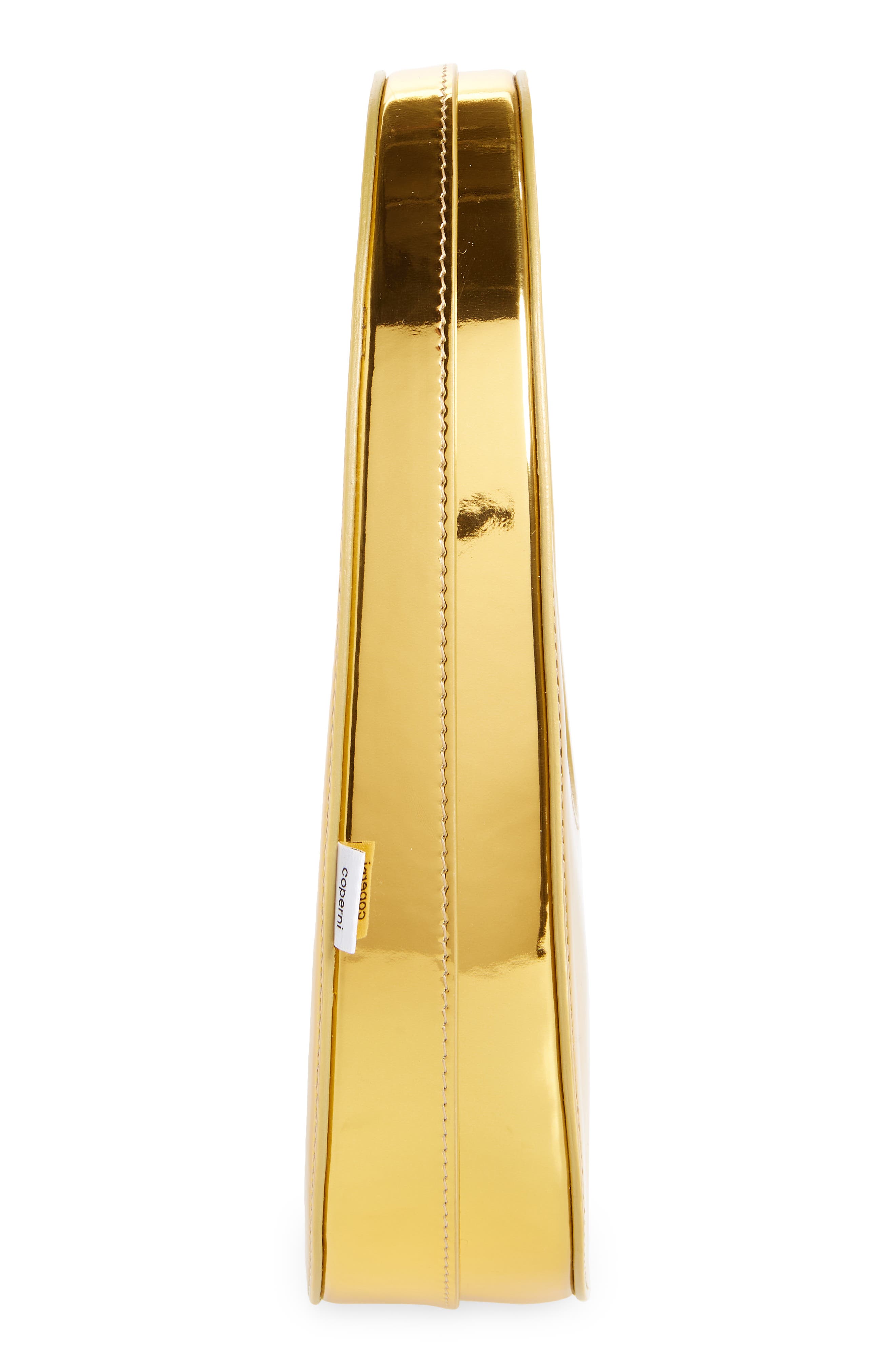 Coperni Mini Swipe Metallic Bag, Alternate, color, 