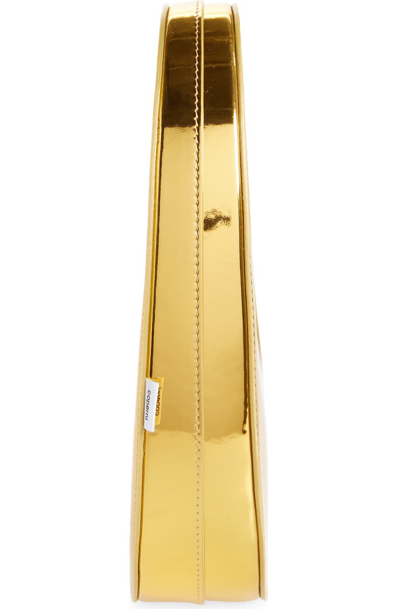 Coperni Mini Swipe Metallic Bag, Alternate, color,