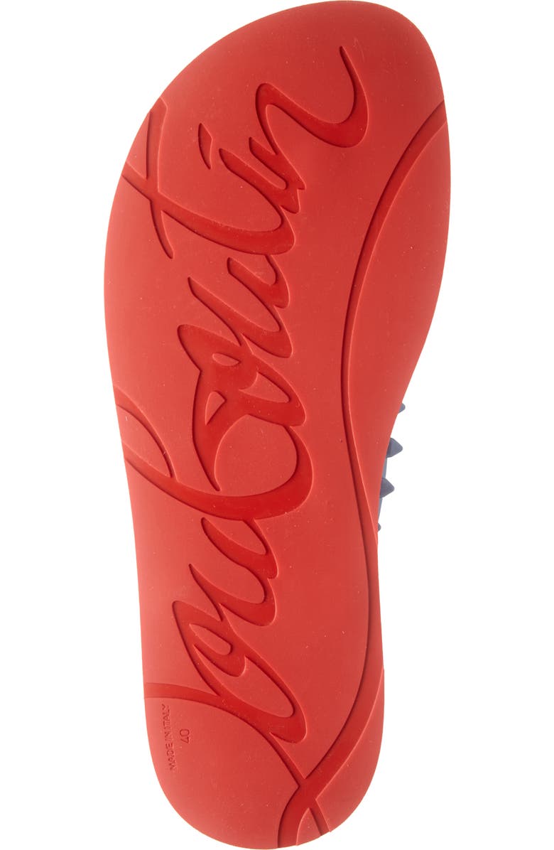 Christian Louboutin Loubi Flip Flop, Alternate, color,