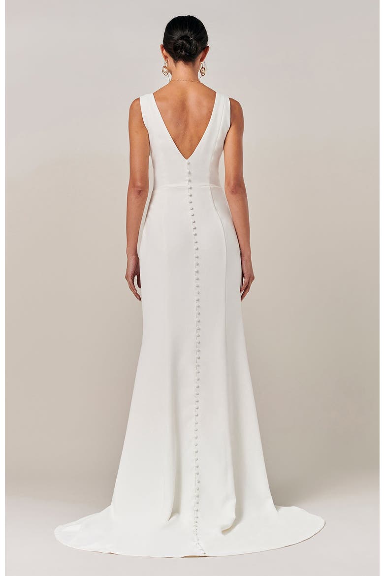 Viola Gown, Alternate, color, White