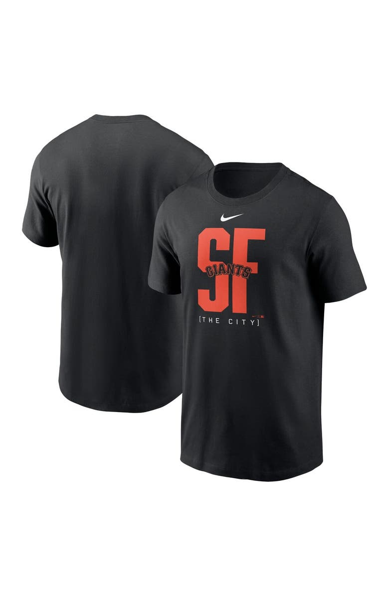 Nike Men's Nike Black San Francisco Giants Scoreboard T-Shirt, Main, color, 