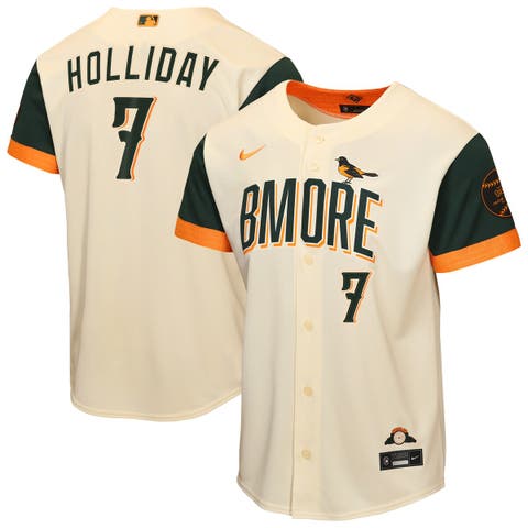 Youth Nike Jackson Holliday Cream Baltimore Orioles 2026 City Connect Stadium Jersey