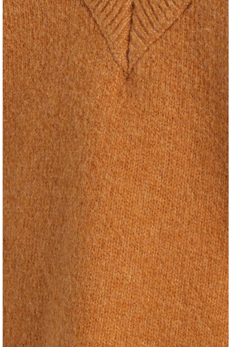 Cite' Long Sleeve Sweater, Alternate, color, COGNAC