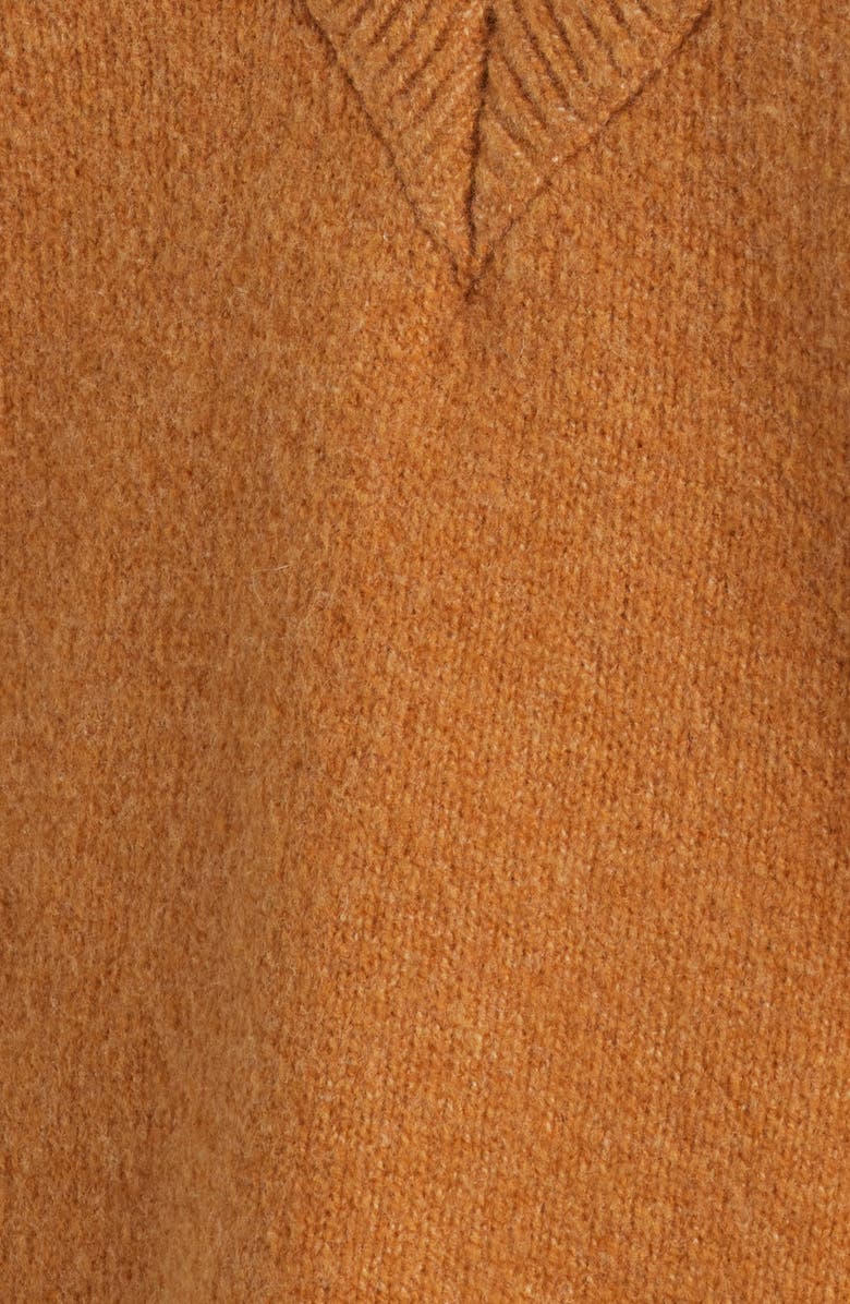 CITY BLUES Cite' Long Sleeve Sweater, Alternate, color, Cognac