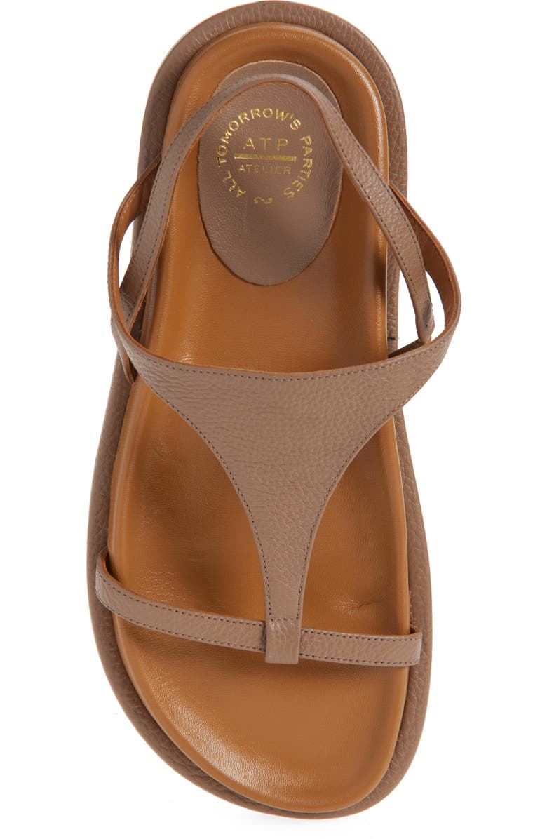 ATP ATELIER Ultimo Slingback Sandal, Alternate, color, Tahini
