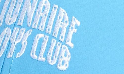 Billionaire Boys Club Bb Curve Adjustable Baseball Cap In Blue