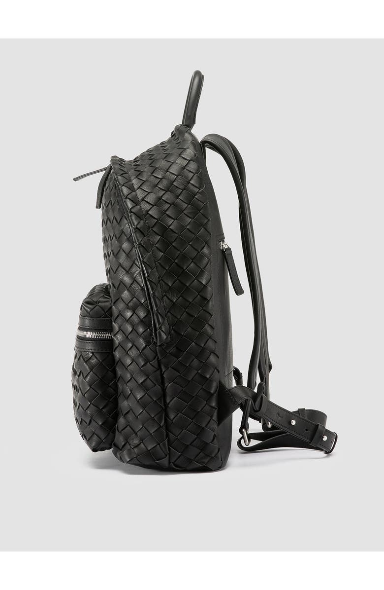Officine Creative Armor 04 Woven Backpack, Alternate, color, Black