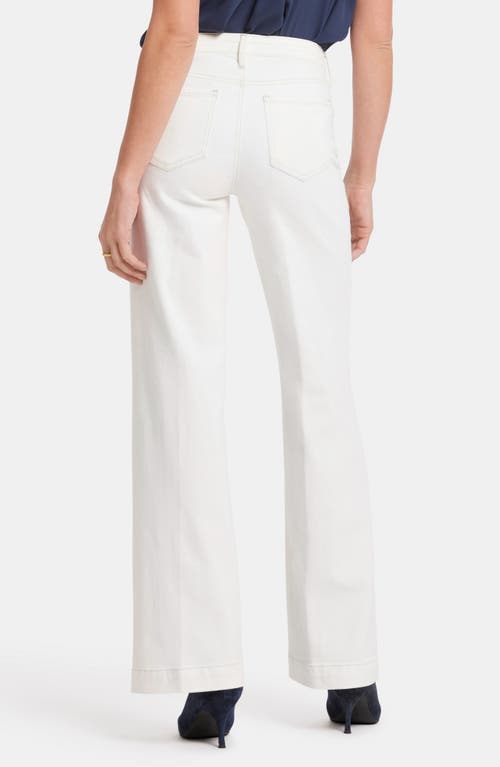 Nydj Teresa Wide Leg Jeans In Winter White