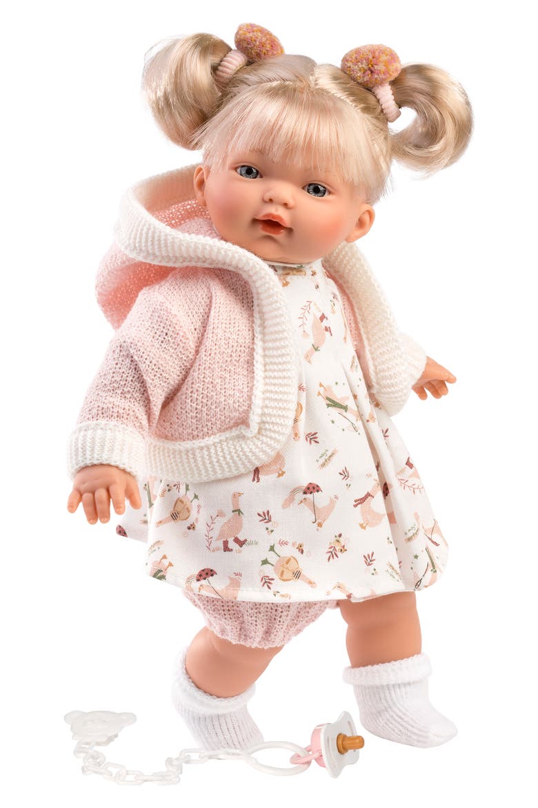 Diana 13" Soft Body Crying Baby Doll, Main, color, NO COLOR