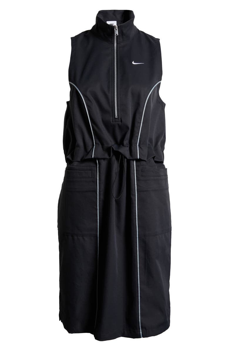 Nike Street Sleeveless Dress, Alternate, color, Black/ Light Pumice/ White