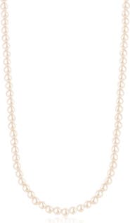 Donatello Gian Long 30 Inch Shell Pearl Necklace