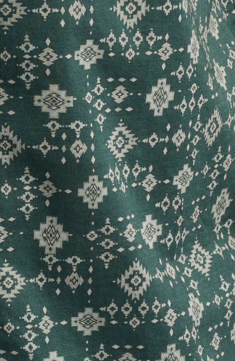 Pendleton Laramie Geo Print Short Sleeve Snap-Up Western Shirt, Alternate, color,