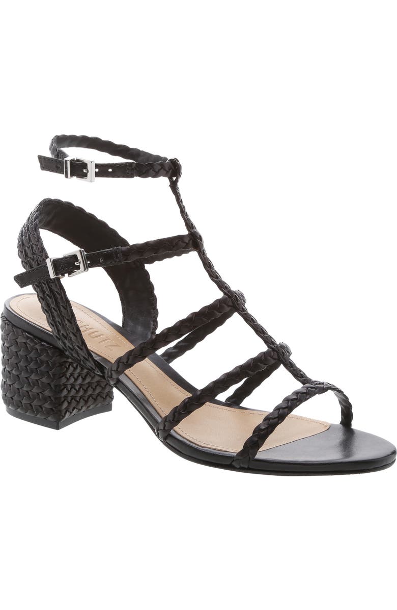 Schutz Rosalia Block Heel Sandal, Main, color,