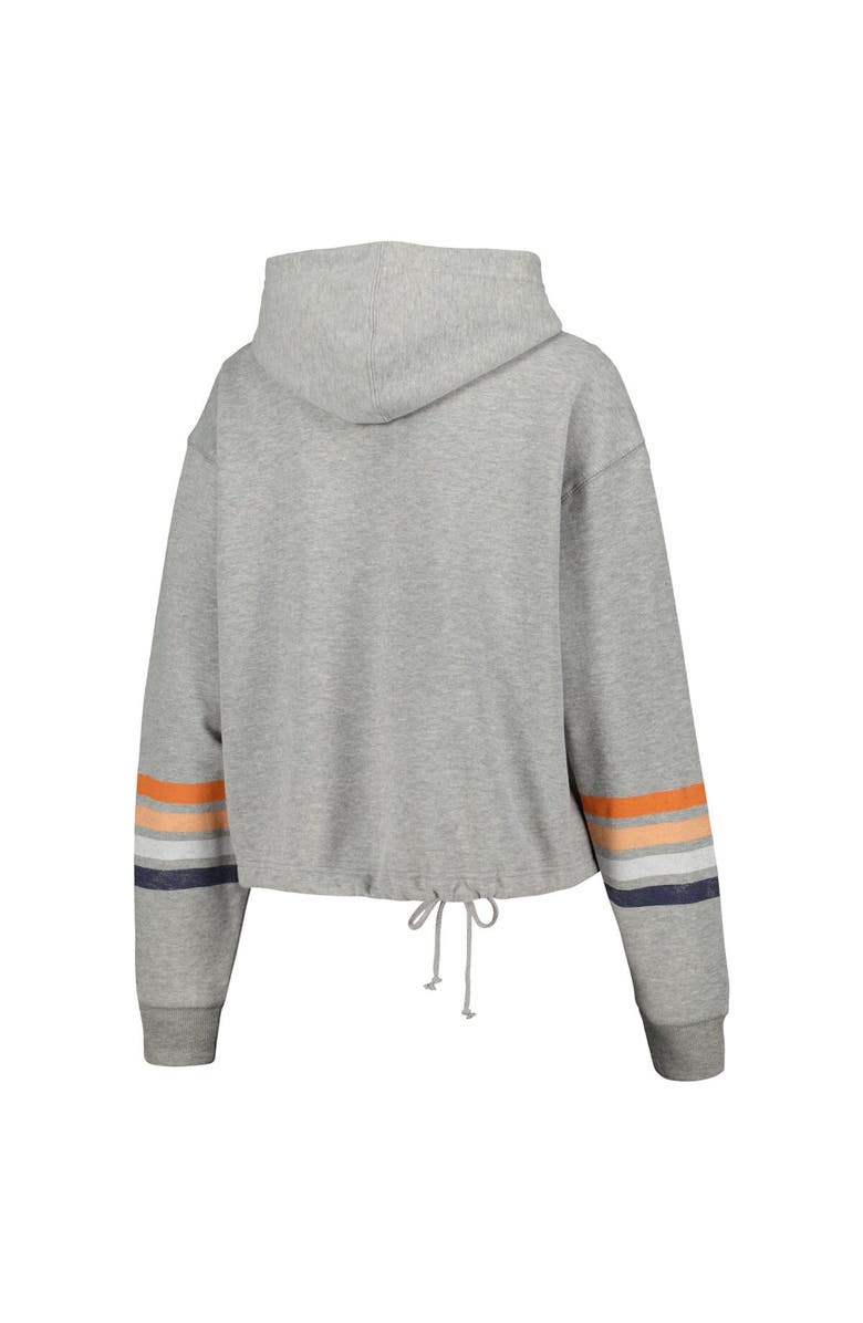 '47 Women's '47 Heather Gray Chicago Bears Upland Bennett Pullover Hoodie, Alternate, color,