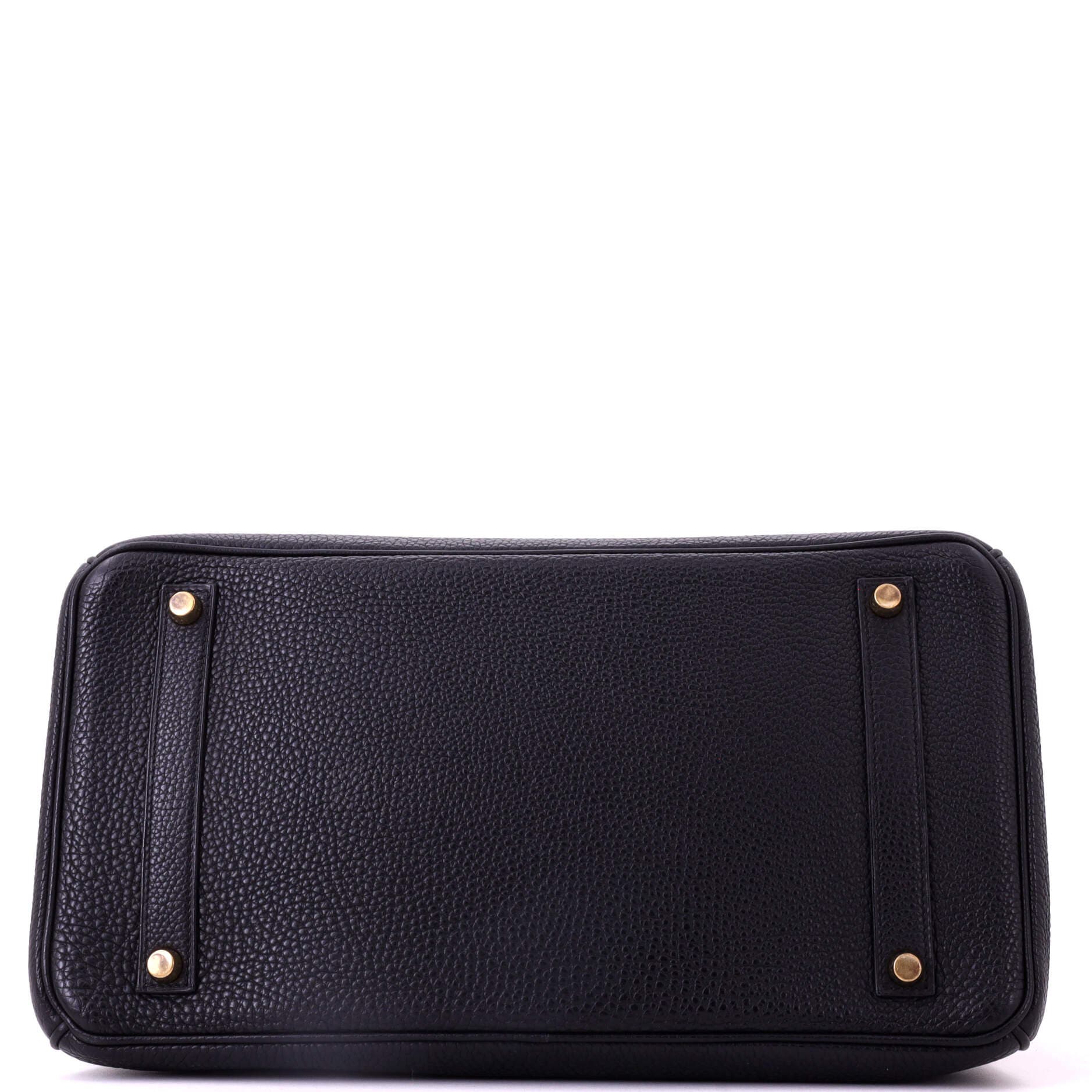 Pre-Owned Hermes Birkin Handbag Black Togo with Gold Hardware 35, Alternate, color, Noir
