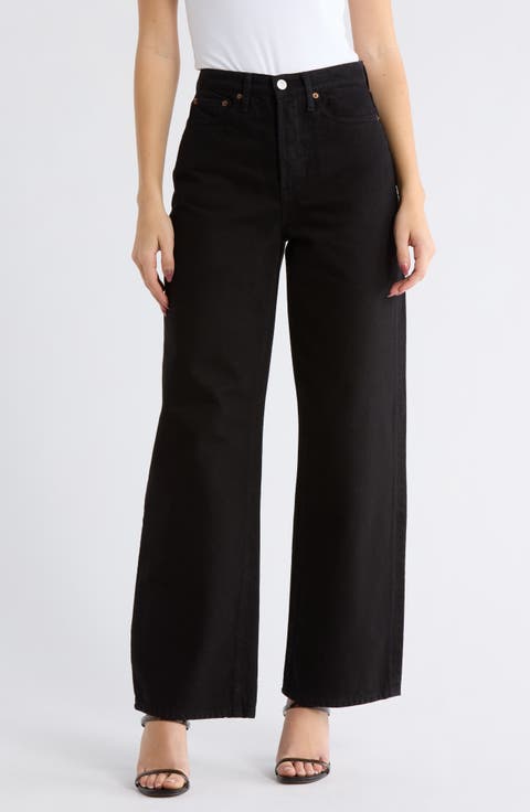 Jet Set High Waist Wide Leg Jeans