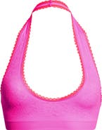 Free People Sweet Point Seamless Halter Bralette