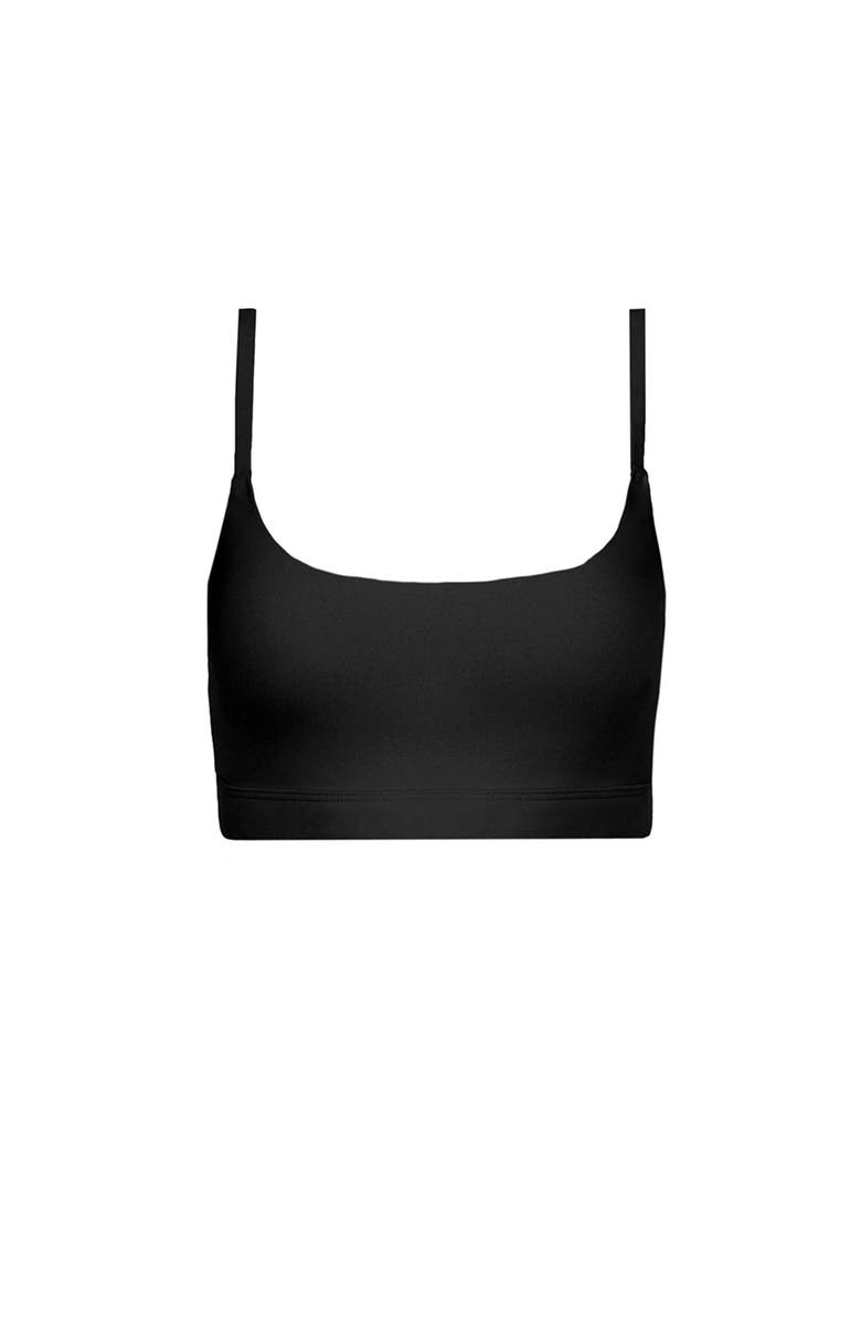 STYLEST DreamLift Swim-to-Sport Bralette, Alternate, color, Caviar