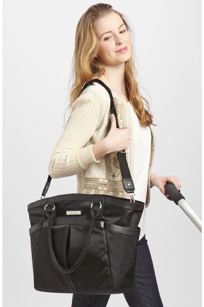 'Harper' Diaper Bag, Alternate, color, BLACK